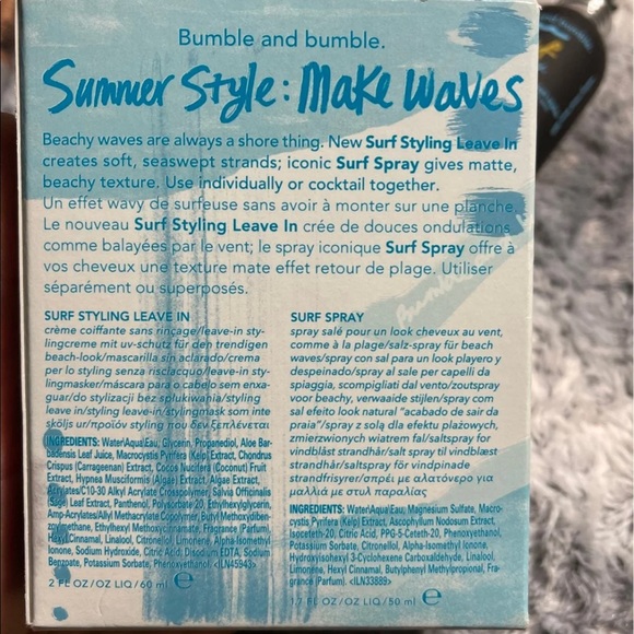 đź”´SOLD đź”´Bumble and bumble make waves set - Picture 3 of 3